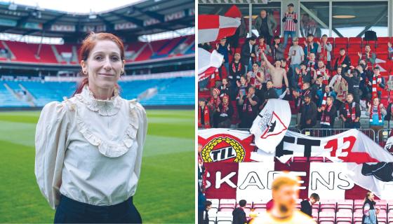 Lise Klvaeness og Tromsø Idrettslag mottar årets Rettssikkerhetspris. Foto: Javad Parsa / Rune Stoltz Bertinussen / NTB