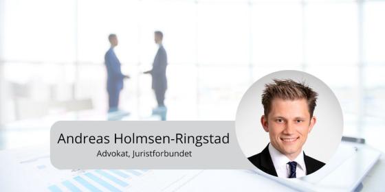 Andreas Holmsen-Ringstad (Foto: Juristforbundet/iStock)