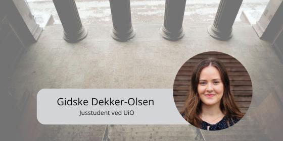 Gidske Dekker-Olsen (Foto: privat/Thomas Haugersveen)