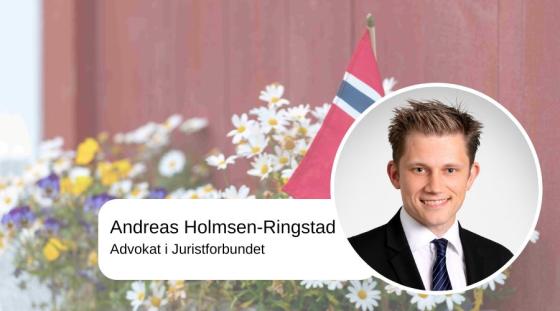 Andreas Holmsen-Ringstad (Fot.: Juristforbundet/Shutterstock)