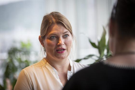 Næringsminister Cecilie Myrseth (Foto: David Berg Tvetene / Nærings- og fiskeridepartementet)