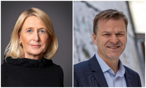 Ingrid Wirum og Sigve Bolstad (Foto: Riksadvokatembetet/Justis- og beredskapsdepartementet)