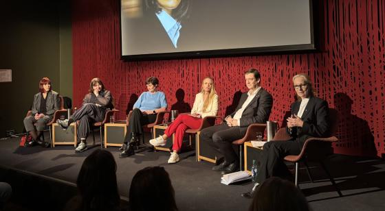 F.v. Patricia Kaatee, Wenche Viktorsdatter Paulsen, Mette Yvonne Larsen, Marianne Reinertsen, John Christian Elden og Benedicte Gram-Knutsen (Foto: Juristen)