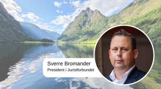 Sverre Bromander (Foto: Juristforbundet / Pixabay)