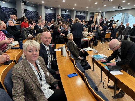 Rannveig Sørskaar og Are Andersen Skjold-Frykholm (Foto privat)