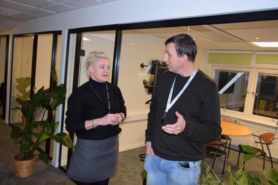 Rannveig Sørskaar og Arild Hjelmervik (Foto: Juristen)