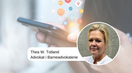 Thea W. Totland (Foto: Barneadvokatene / Shutterstock)