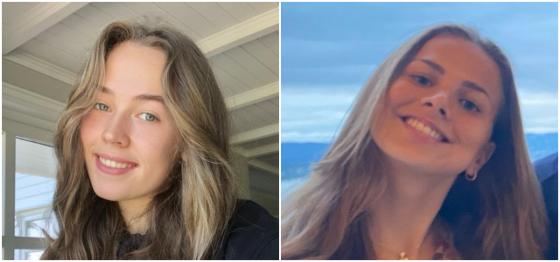 Oda Karoline Nord-Varhaug Ånestad og Vilde Marstein (Foto: privat)