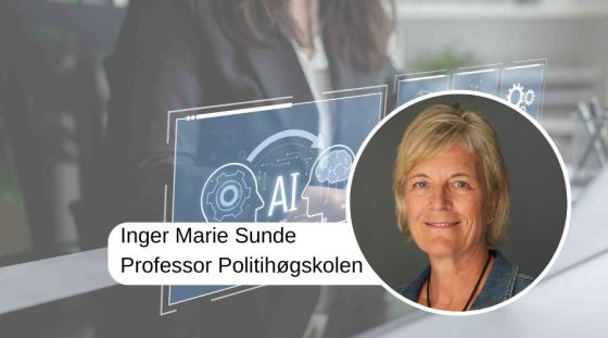 Inger Marie Sunde (Foto: Politihøgskolen / Shutterstock)