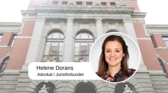 Helene Dorans (Foto: Juristforbundet/Thomas Haugersveen)
