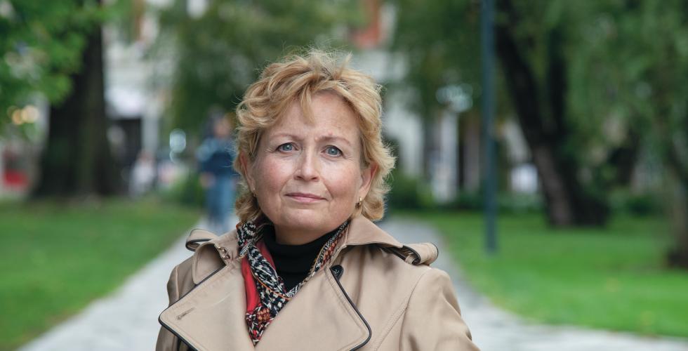 Inger-Christine Lindstrøm er karriererådgiver i Juristforbundet. (Foto: Tore Letvik)