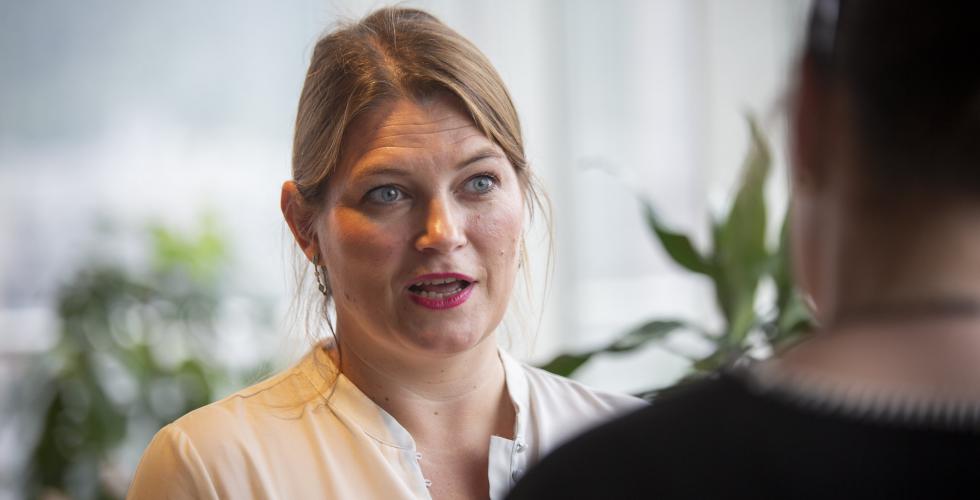 Næringsminister Cecilie Myrseth (Foto: David Berg Tvetene / Nærings- og fiskeridepartementet)
