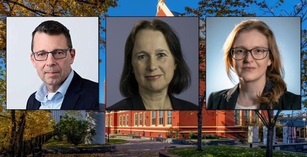 Henrik Palmer Olsen, Ragna Aarli og Synne Sæther Mæhle (Foto: UiB)