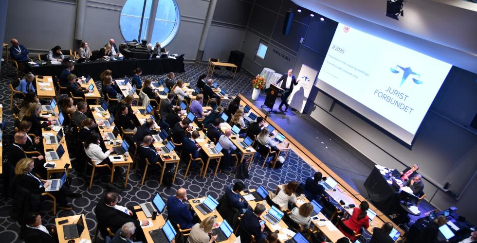 Juristforbundets landsmøte 2024 (Foto: Tore Letvik)