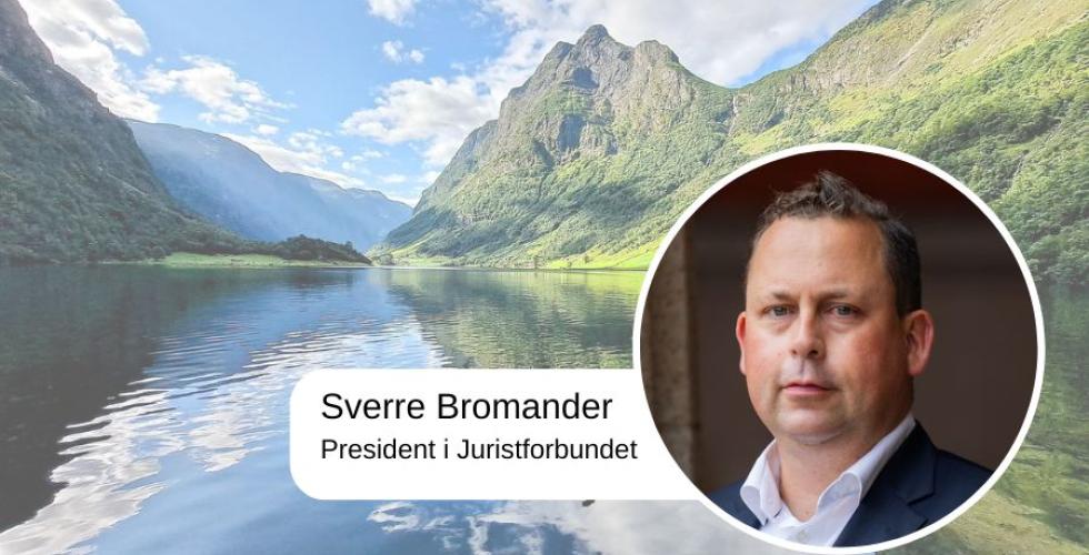 Sverre Bromander (Foto: Juristforbundet / Pixabay)