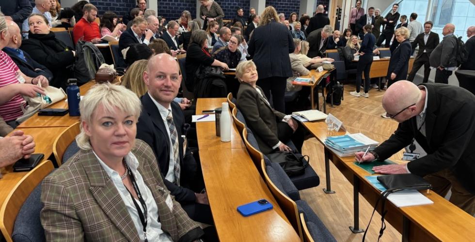 Rannveig Sørskaar og Are Andersen Skjold-Frykholm (Foto privat)