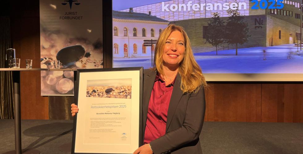 Benedikte Moltumyr Høgberg (Foto: Juristen)