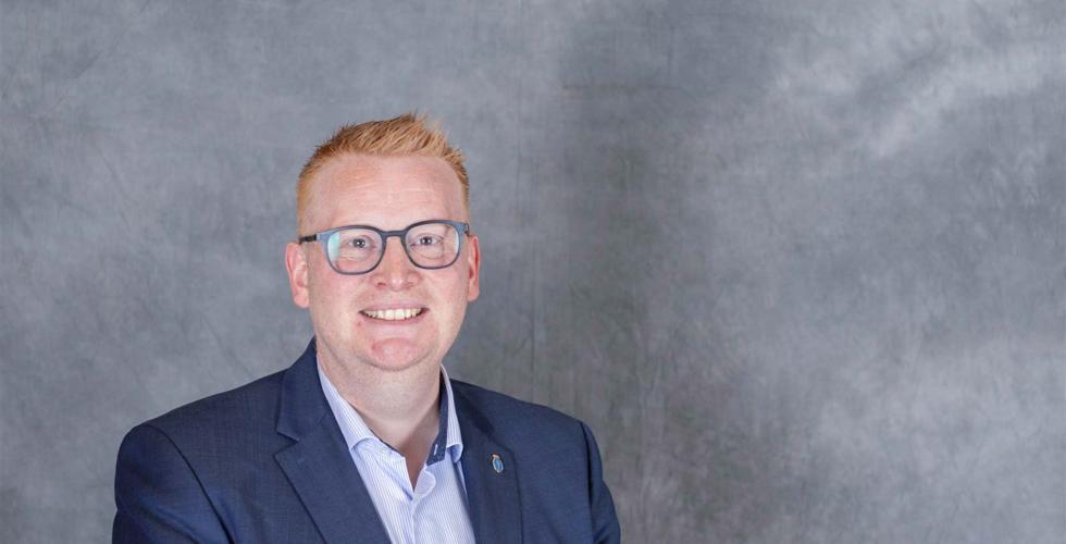 Ordfører Fredrik Holm (Foto: Halden kommune / fotograf Nikolai Ebeltoft & Martin Sagholen)