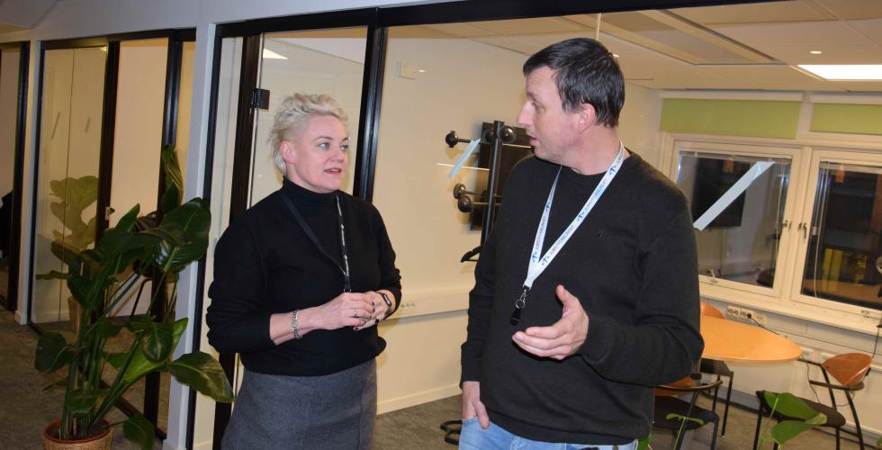 Rannveig Sørskaar og Arild Hjelmervik (Foto: Juristen)