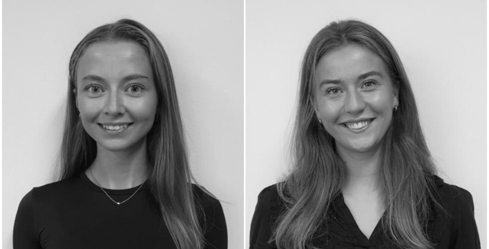 Maren Norstrand Torgersen og Nora Grønvold (Foto: Jussformidlingen)