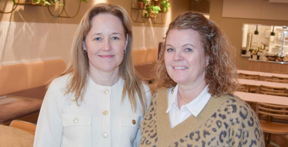 Elisabeth Bru og Hanne Fauske (Foto: Juristen)