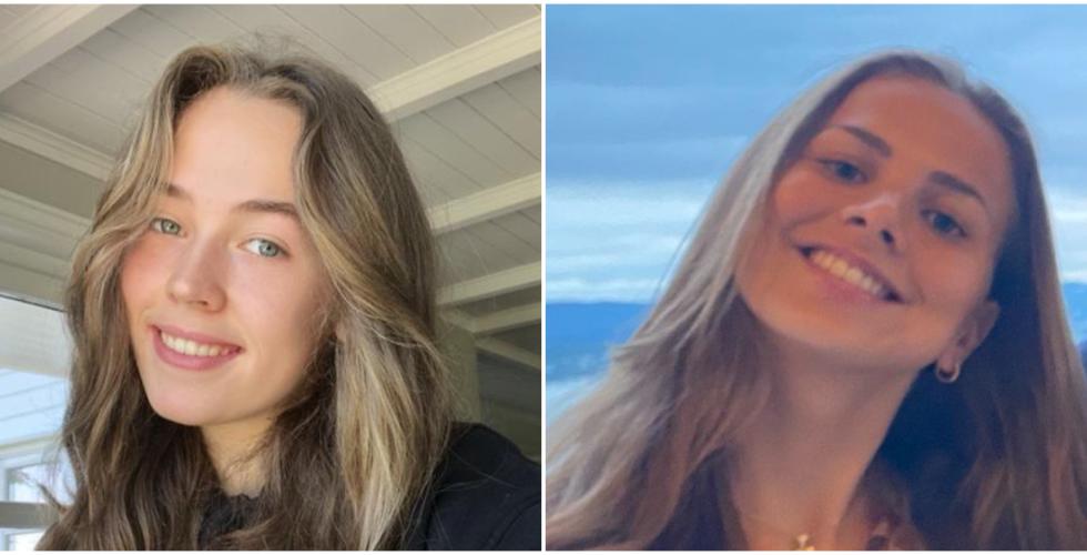 Oda Karoline Nord-Varhaug Ånestad og Vilde Marstein (Foto: privat)