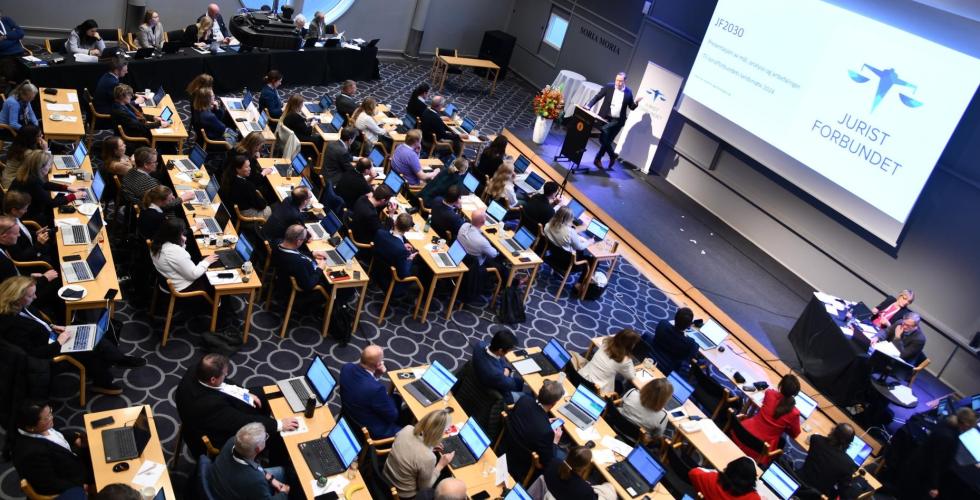 Juristforbundets landsmøte i 2024 (Foto: Tore Letvik)