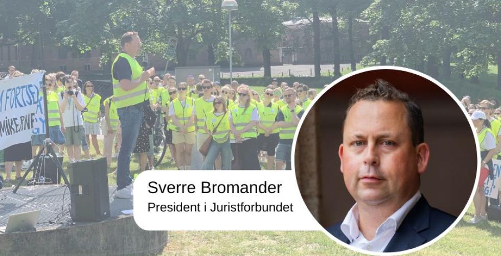 Sverre Bromander (Foto: Juristforbundet/Juristen)