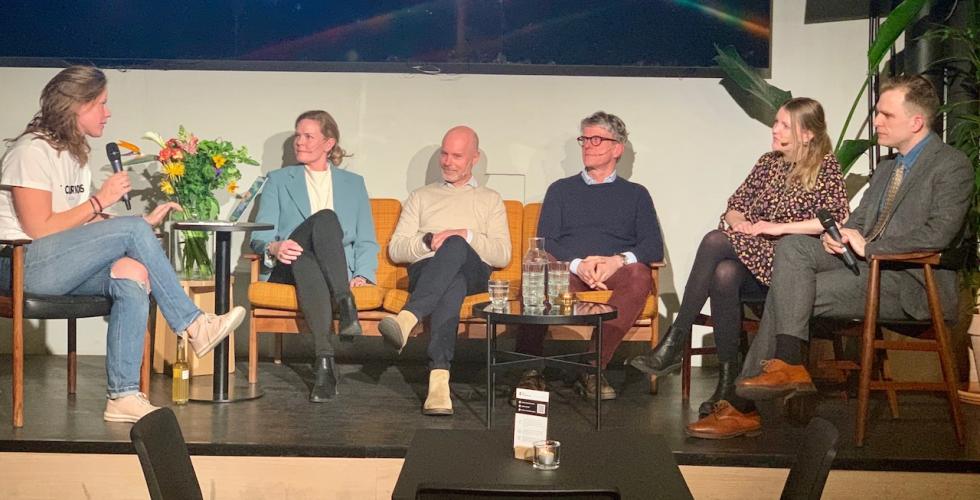 F.v. Merete Nygaard, Angela Askjer, Ragnar Lindefjeld, Sverre Blandhol, Tone Solbakk og Olof Heggemann (Foto: Ole-Martin Gangnes)