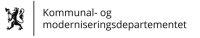 LOGO Kommunal- og moderniseringsdep