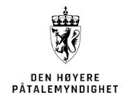 LOGO Den Høyere Påtalemyndighet